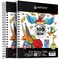 9x12" Premium Sketch Book Set, Spiral Bound, Pack of 2, 200 Sheets (100g/m2), Acid-Free Drawing Paper, Ideal for Kids, Teens & Adults.